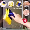 lave vitre magnétique nettoyage double-face brosse essuie de vitre magnétique