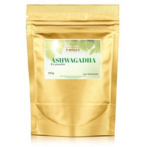 Ashwagandha testosterone poudre 250g anti-stress